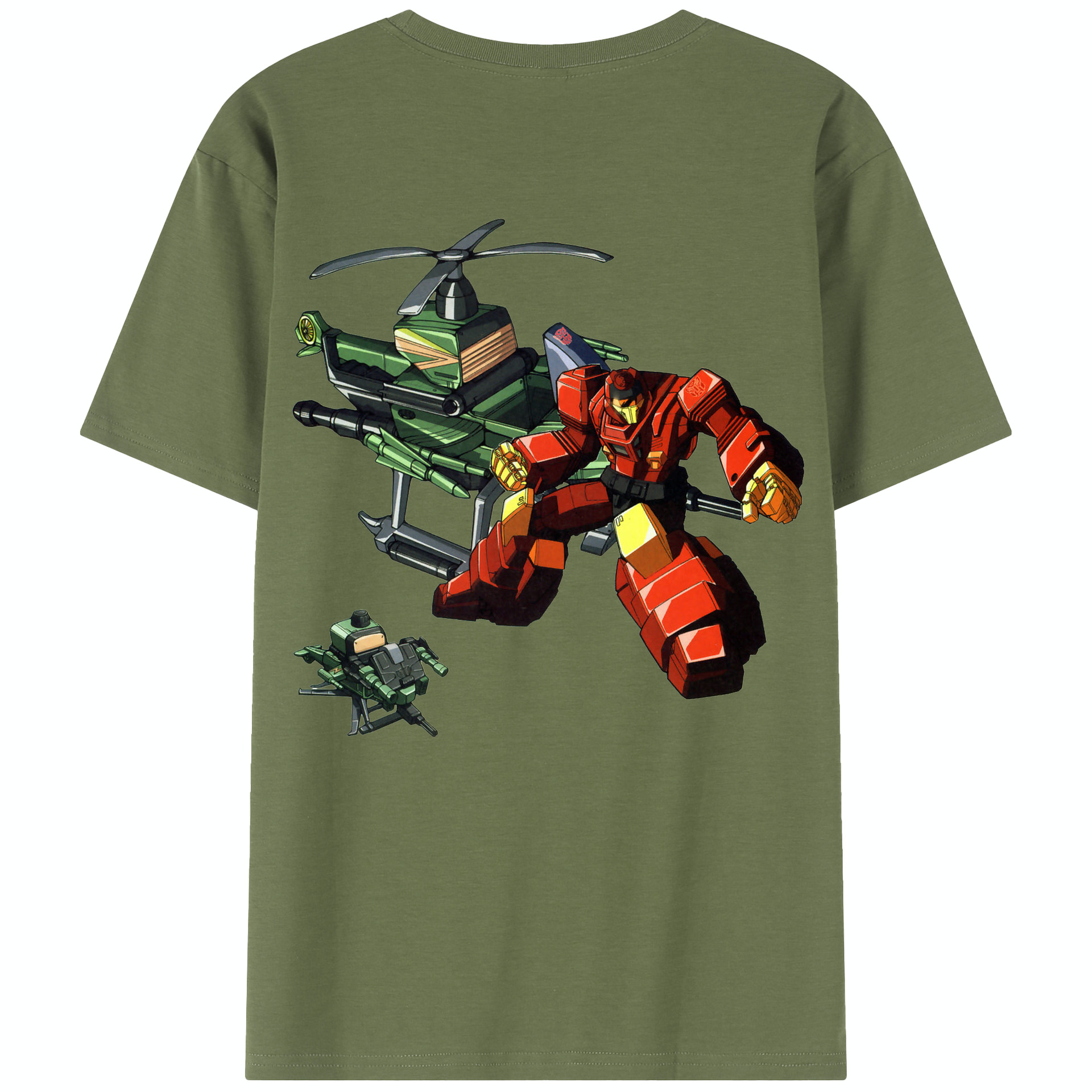 （画像用）  綿100％半袖Tシャツ（背面プリント）